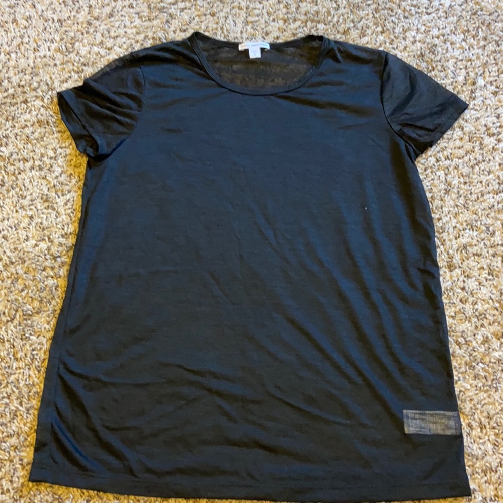 James Perse sheer shirt